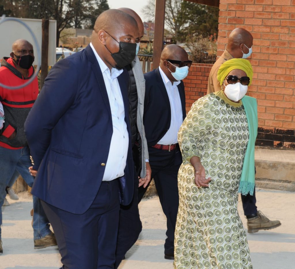 KZNCOGTA MEC HLOMUKA AND MINISTER DLAMINI ZUMA VISIT MIDLANDS SMALL TOWNS OF BULWER AND DONNYBROOK